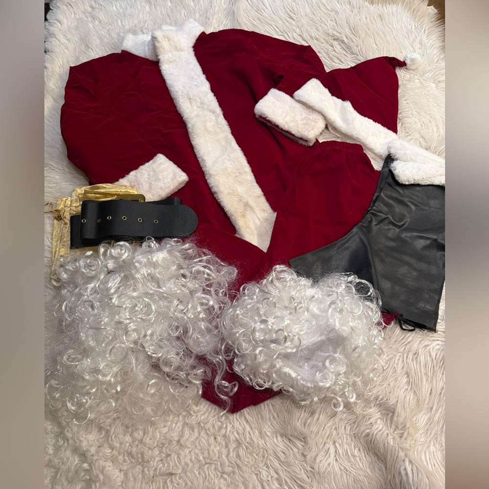 Men’s santa Christmas costume (X4)
